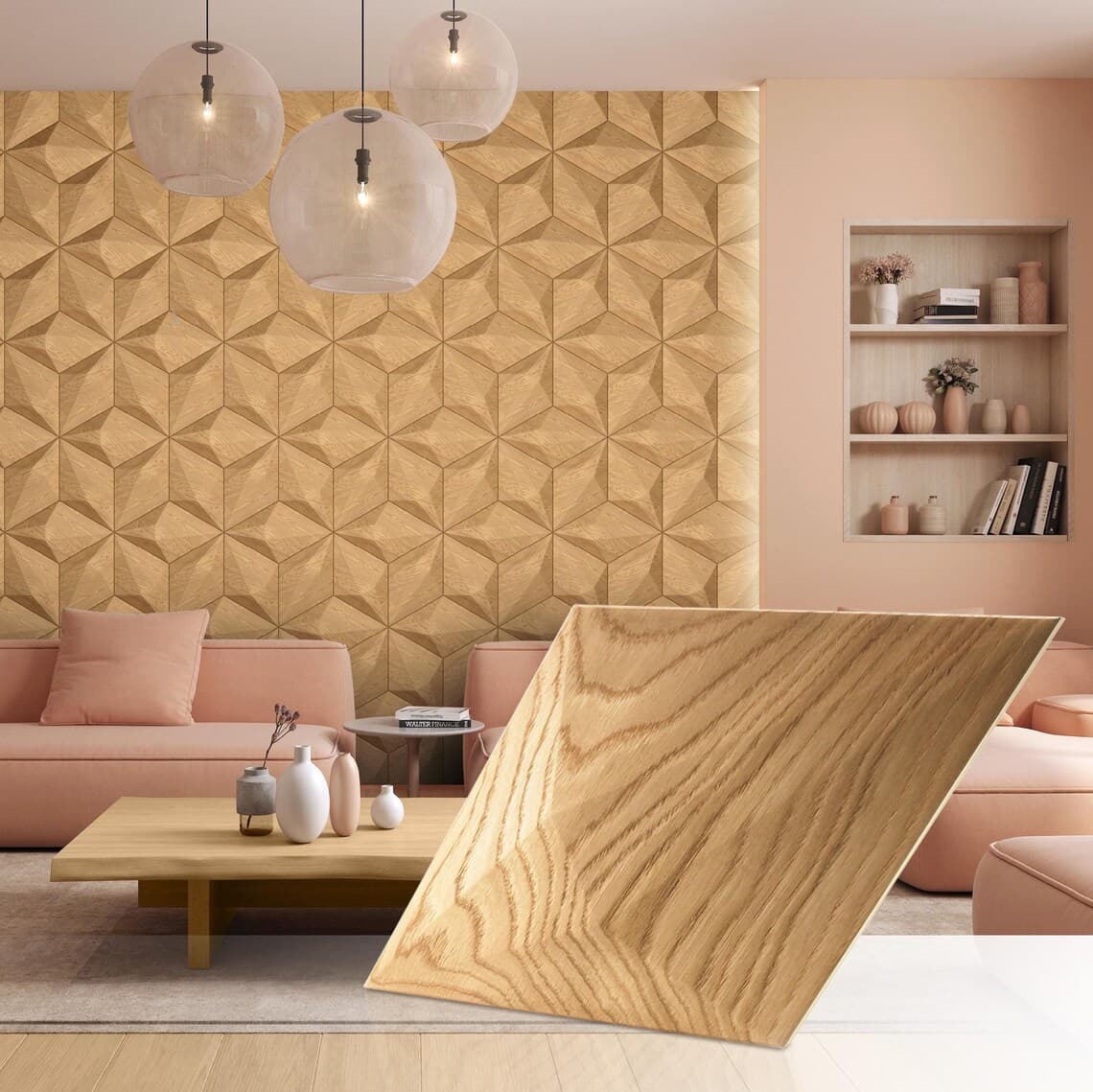 Diamond 3D Paneel Architectural Rendering
