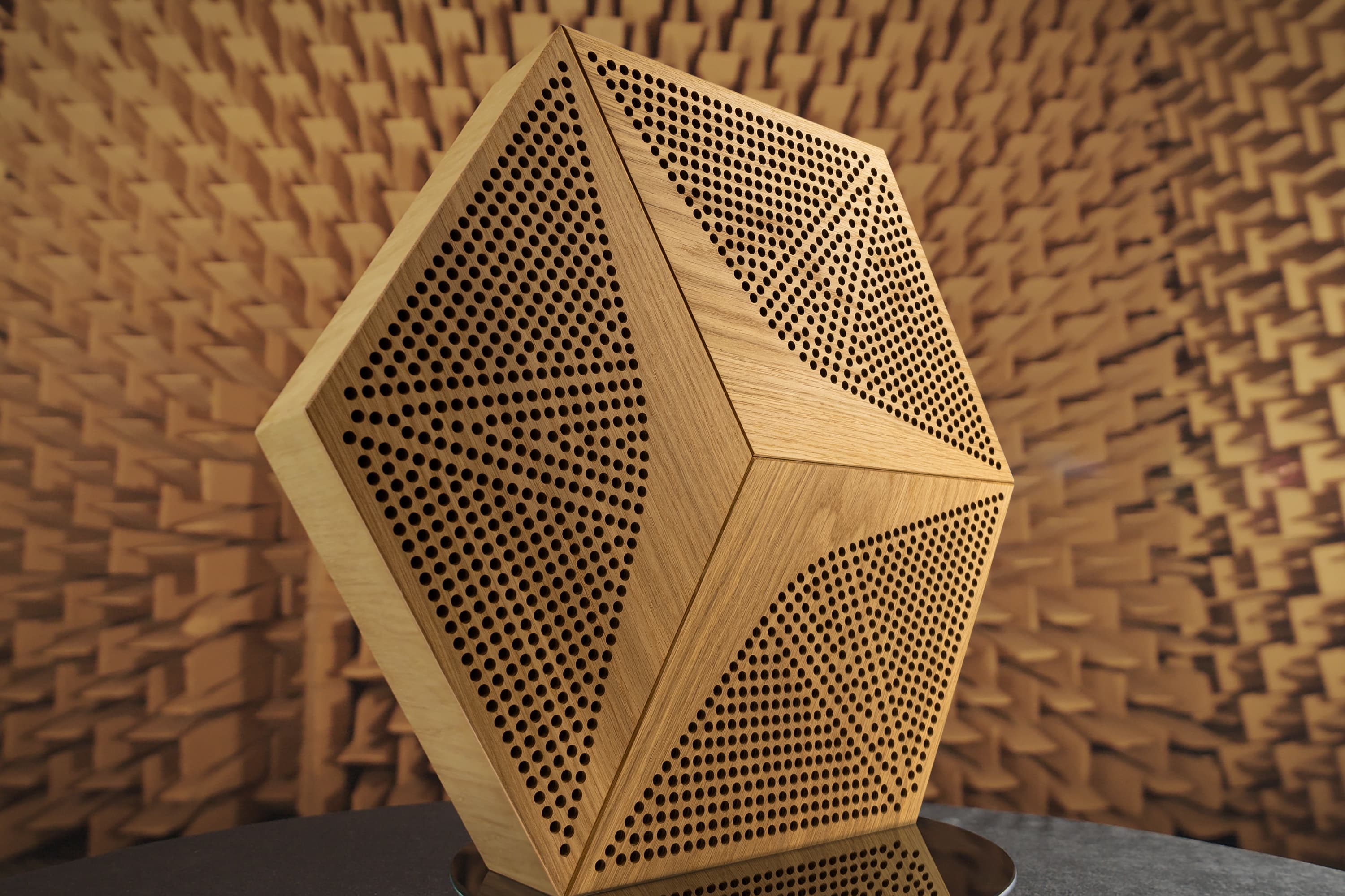Acoustic wood collection