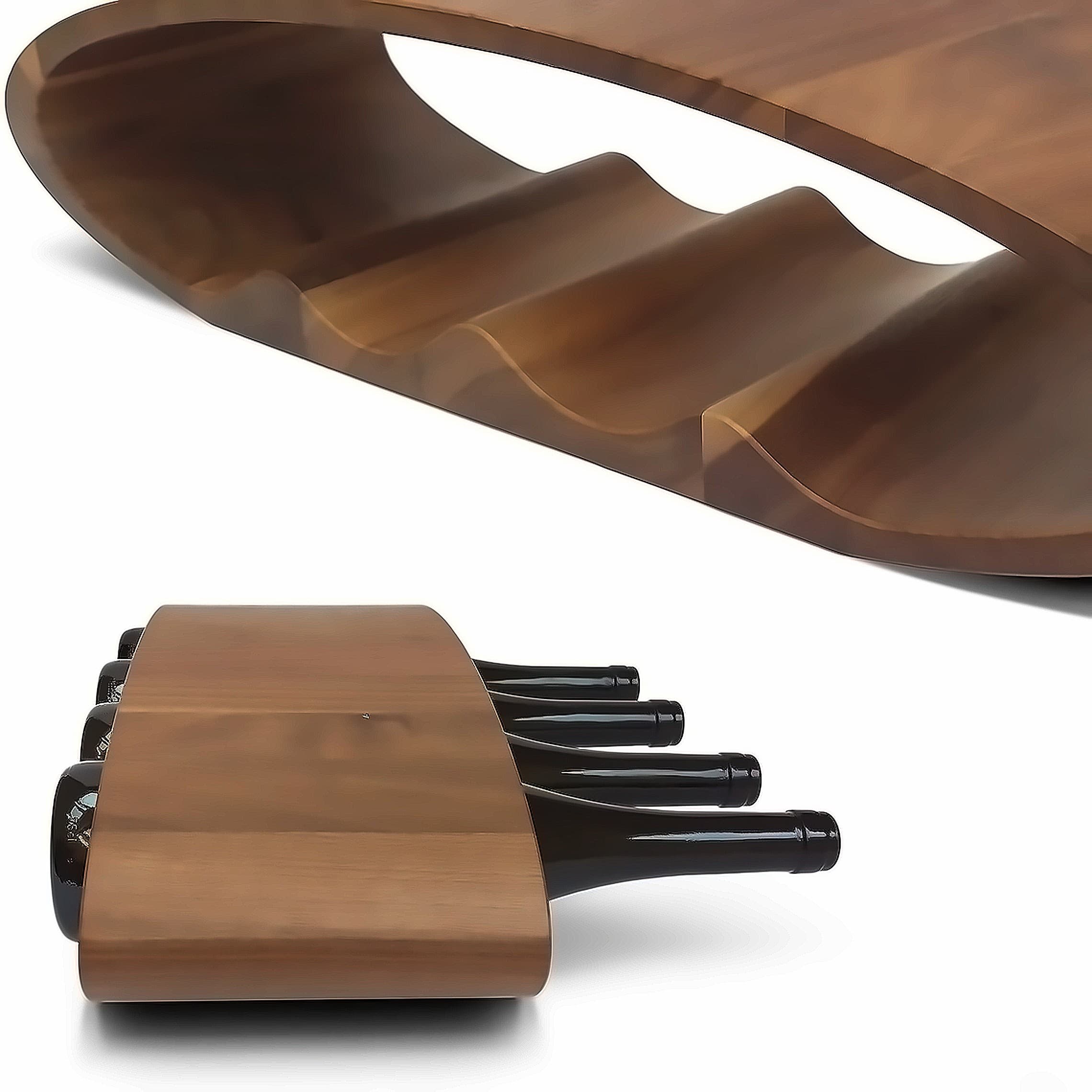 Ellipse 3D Weinregal cellaring in a private custom wine cellar