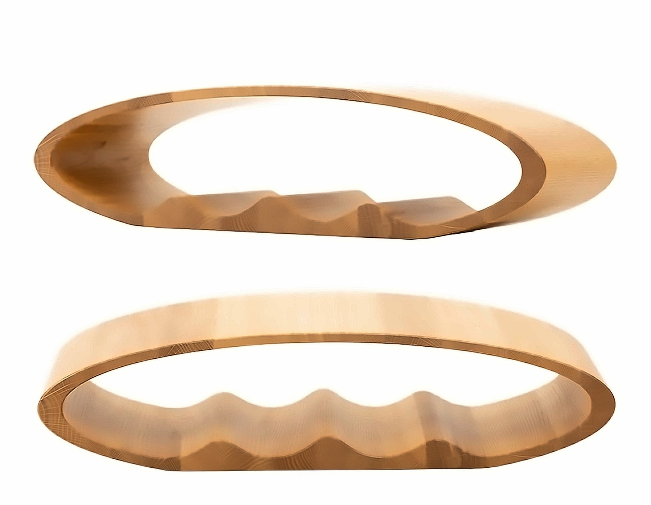 Ellipse 3D Weinregal Dimensions Showcase