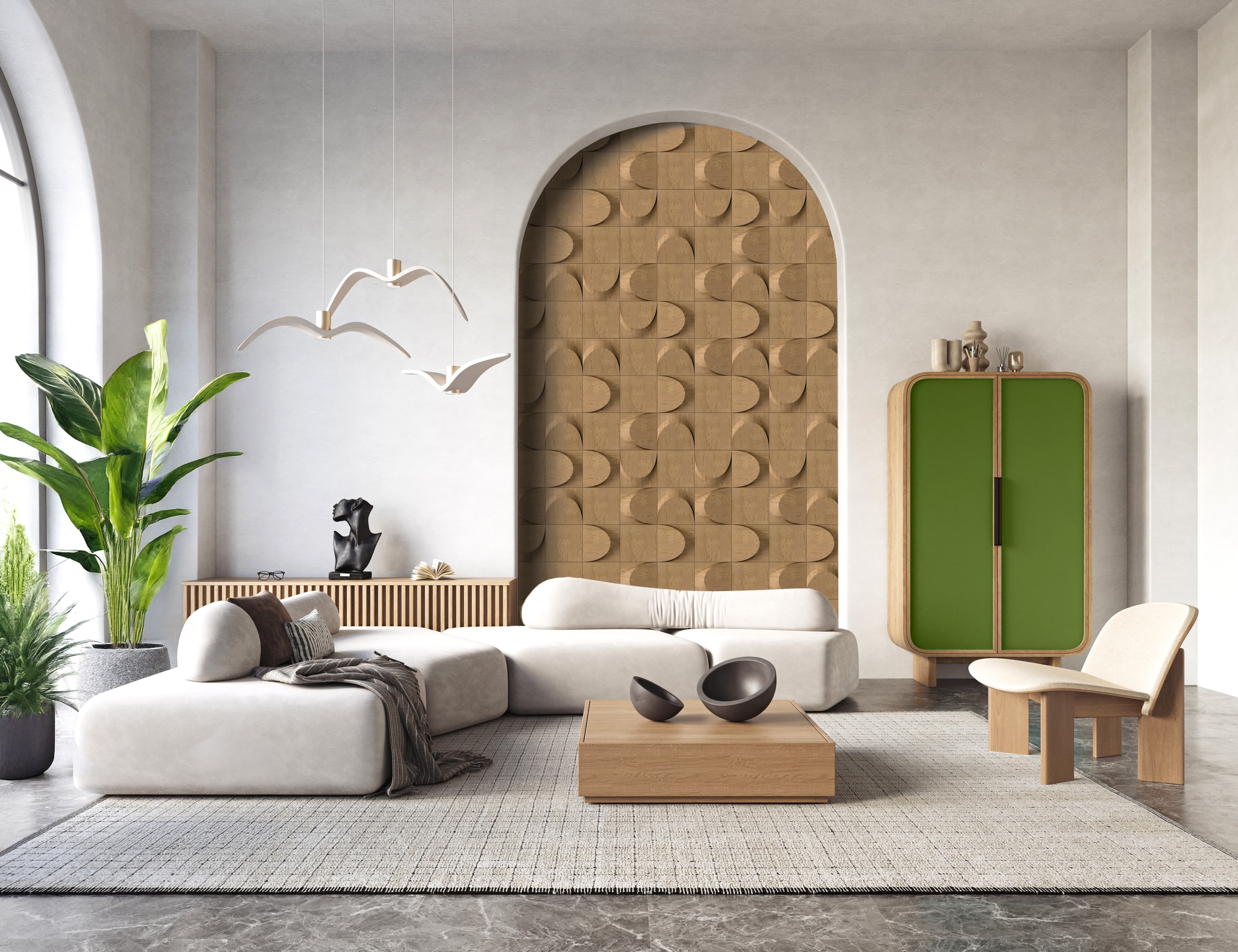Arch 3D Paneel Render Showcase 13